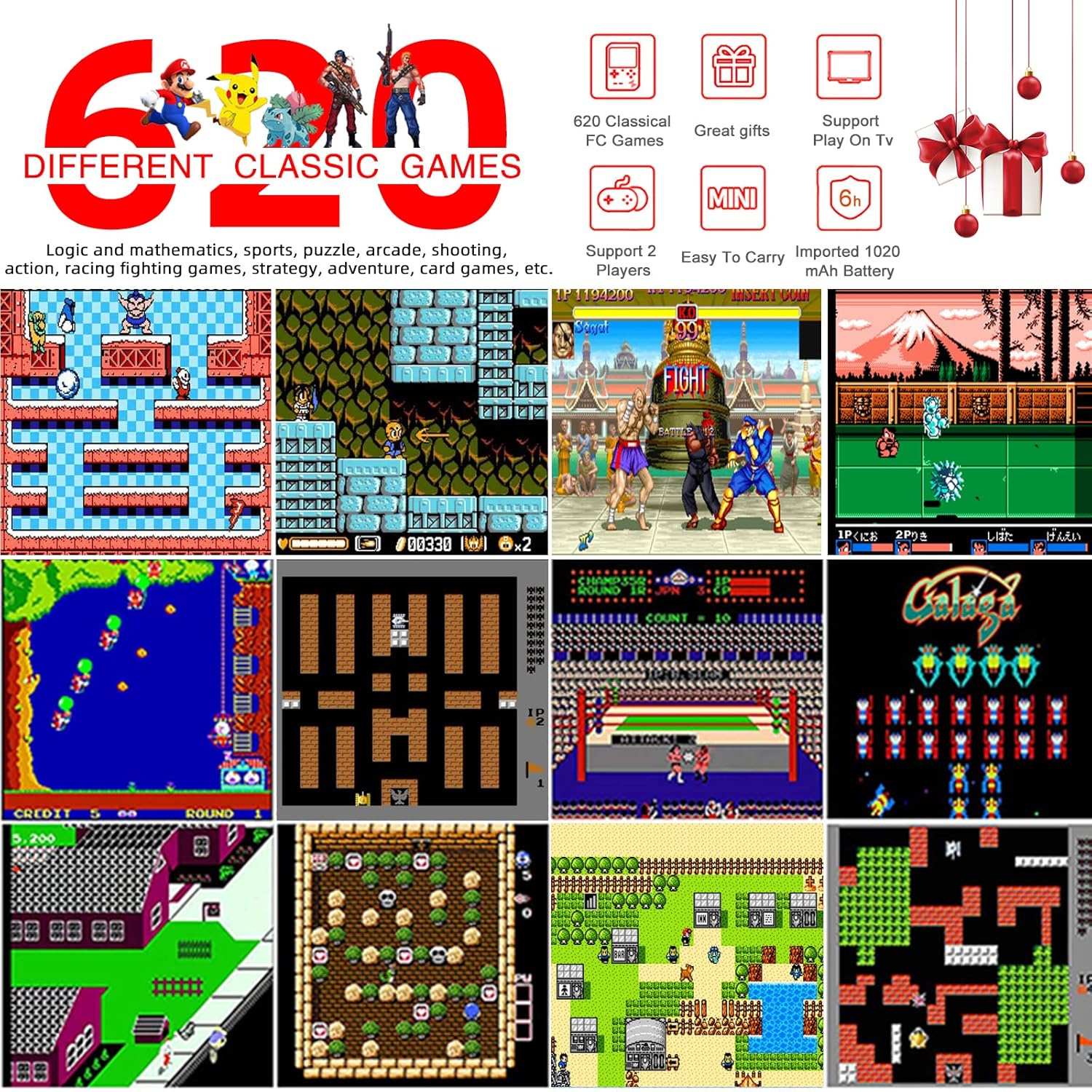 Buy Jueapu Retro Game Console NES Classic Edition System Plug and Play