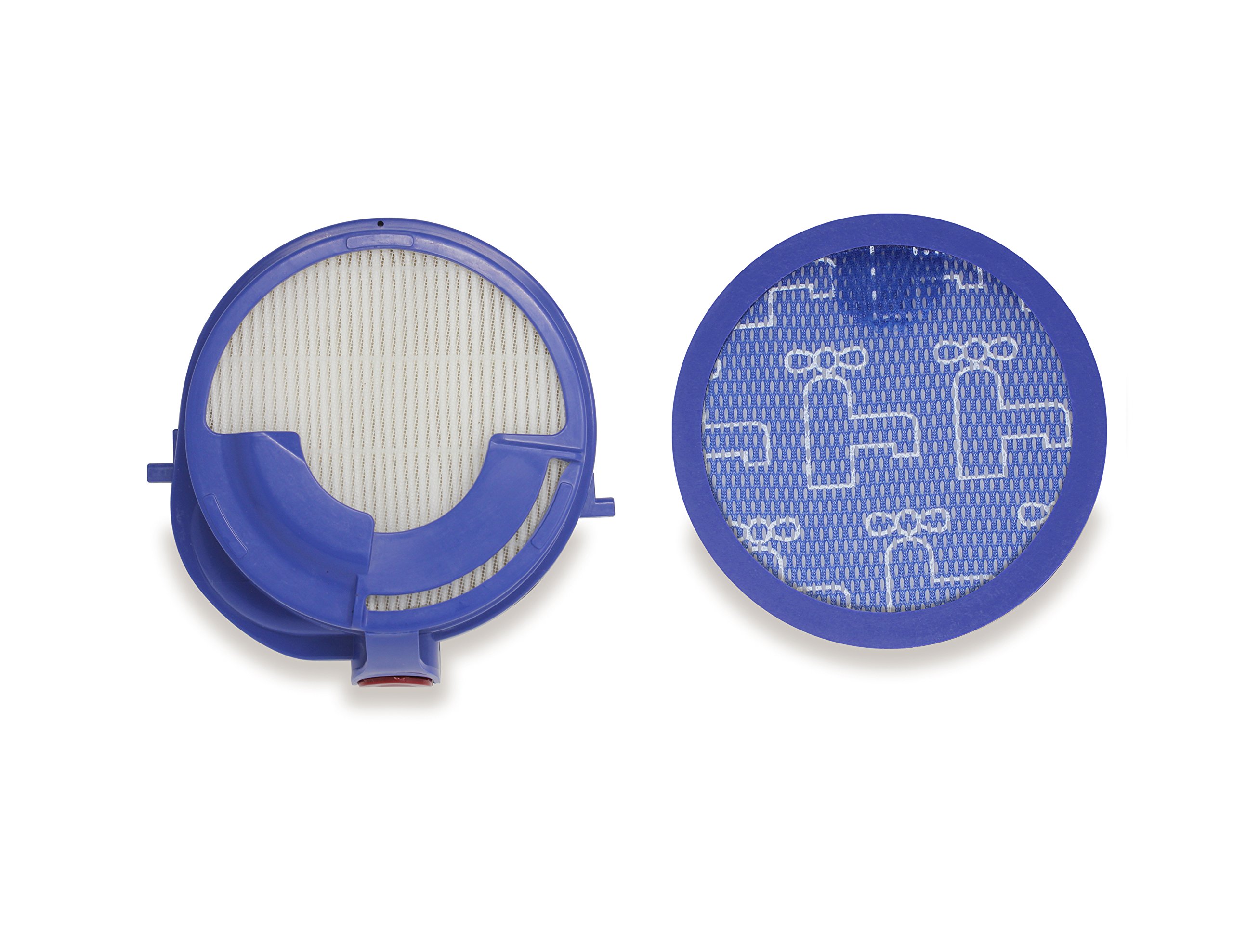 Fette Filter - Premium HEPA Post-Motor Filter & Pre-Motor Filter Compatible with Dyson DC24. Compare to Part # 919777-02 & 915928-12 - Combo Pack