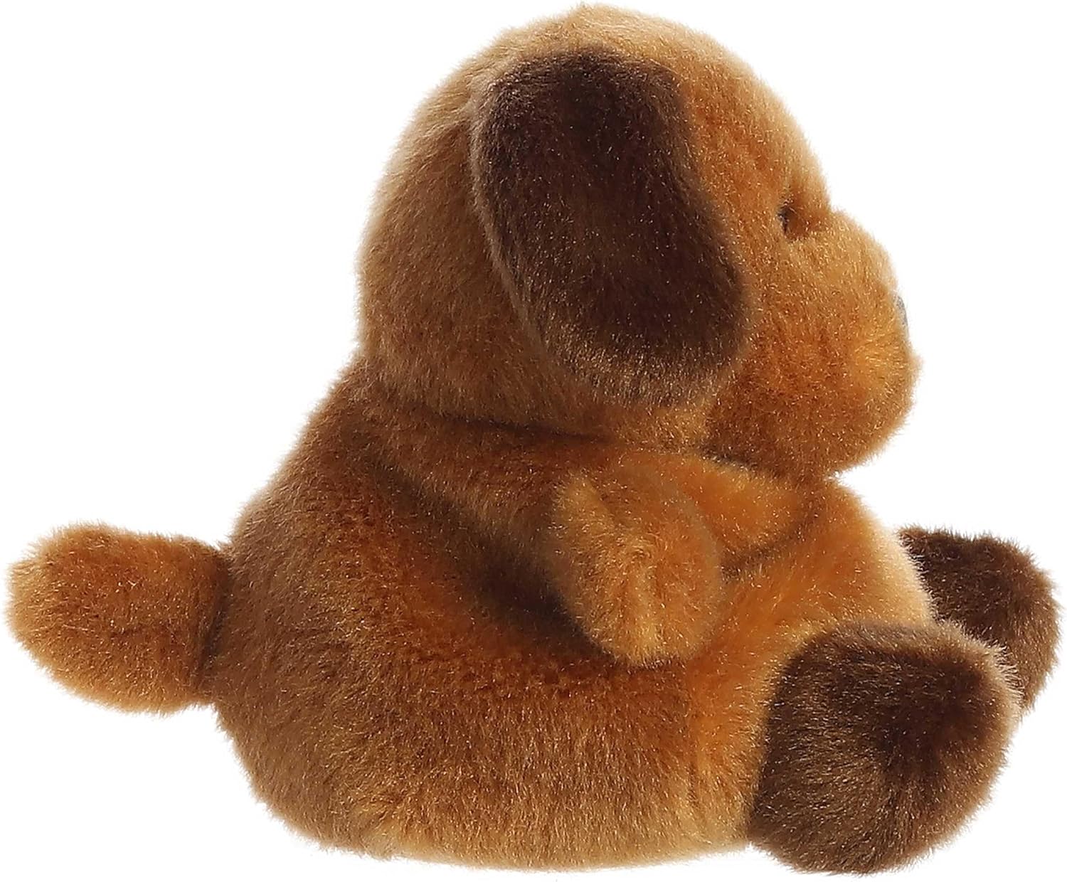 Aurora® Adorable Palm Pals™ Ruff Ruff Puppy™ Stuffed Animal - Fun Collectible Plush for Kids and Adult Collectors - Perfect for Decorating Rooms and Birthday Gifts - Brown 4.5 Inches
