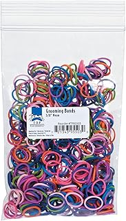 Top Performance Grooming Bands for Dogs, 3/8-Inch, Neon Colors