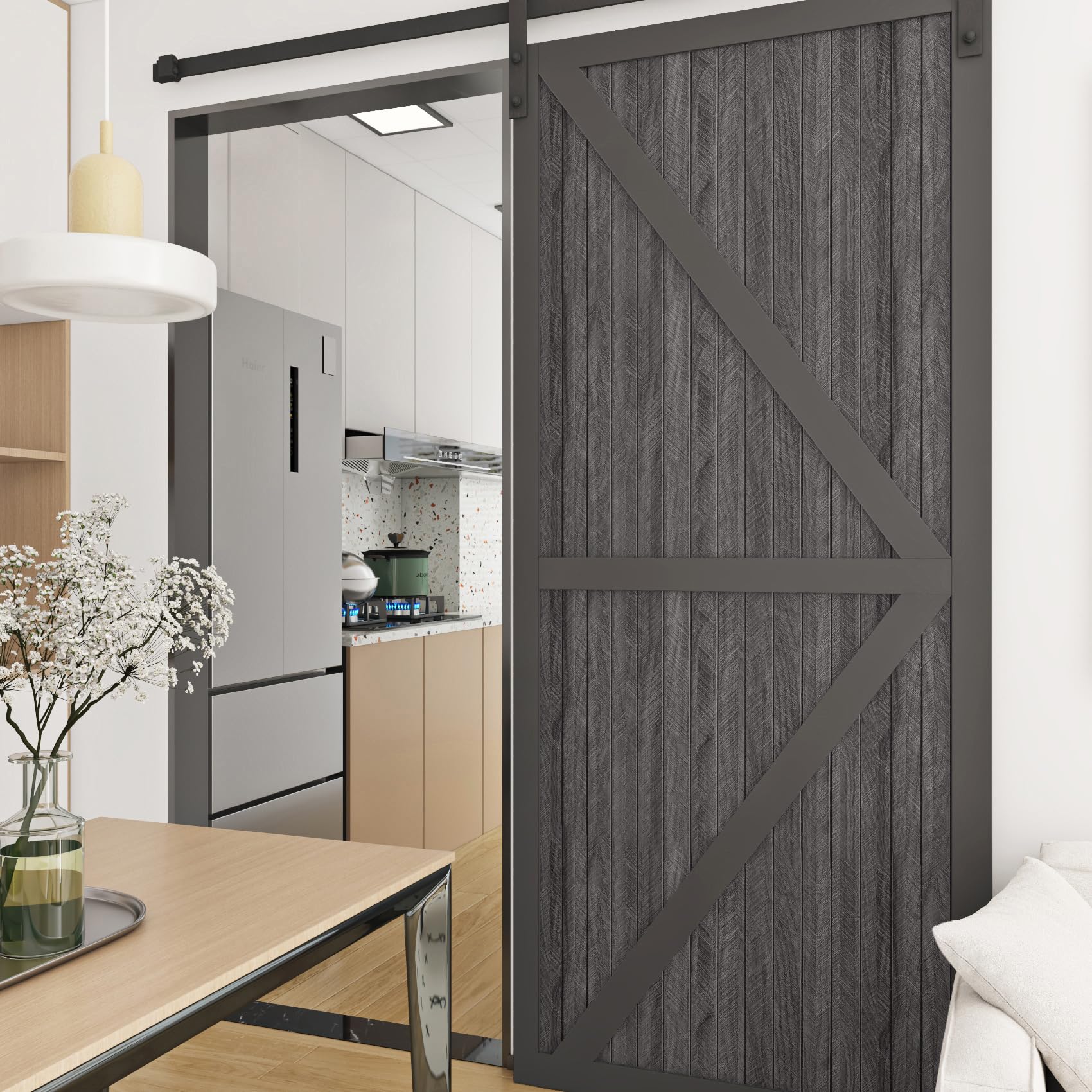 ReWallpaper Rotolo Pannelli Murali Adesivi Legno Grigio 60CMx5M Carta Da Parati In Schiuma Adesiva 3d per Soggiorno Sala Musica Decorativo Insonorizzato Pannello Rivestimento Parete Lavanderia