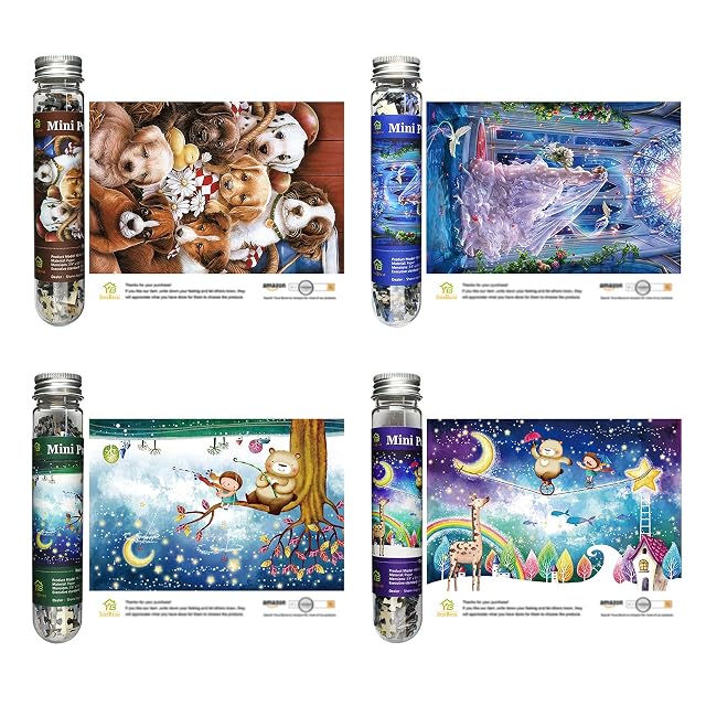 Foto 2 de 6 de Paquete de 4 Puzzles Mini para Adultos