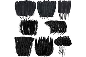 MARFOREVER Black Crow Feathers: Add a Hauntingly Beautiful Touch to Your Creations