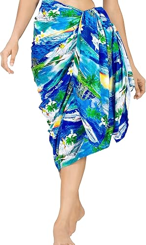 HAPPY BAY Women's Sarong Wrap Cover ups Pareo