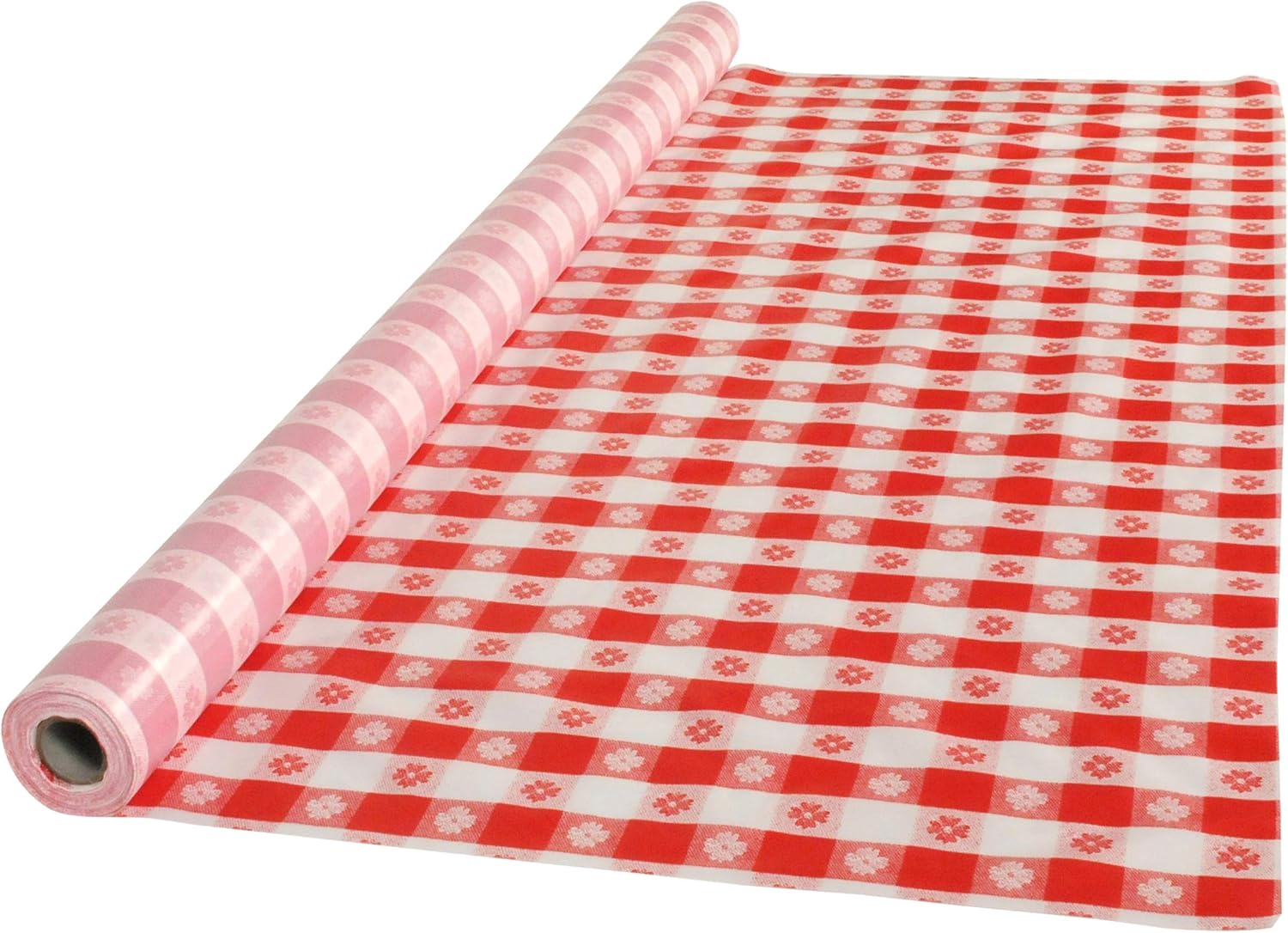 Hoffmaster 114000 Plastic Tablecover Roll, 300' Length x 40" Width, White