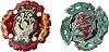 BEYBLADE Burst Rise Hypersphere Dual Pack Viper Hydrax H5 Dullahan D5 - 1 Left Spin and 1 Right Spin Battle Top for Ages 8+