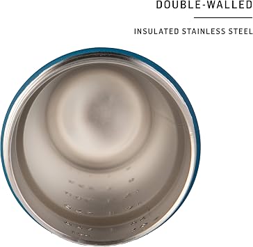 BlenderBottle Radian Shaker Cup زجاجة مياه معزولة من الفولاذ المقاوم للصدأ مع خفاقة سلكية ، 26 أونصة ، أسود غير لامع و Strada Shaker Cup زجاجة مياه معزولة من الفولاذ المقاوم للصدأ مع خفاقة سلكية ، 24 أونصة ، بحرية