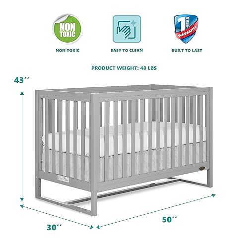 Vista 56 de Dream On Me Cambiador Arlo en rosa rubor – Zona de vestidor cerrada con correa de seguridad, madera de pino maciza de Nueva Zelanda, acabado