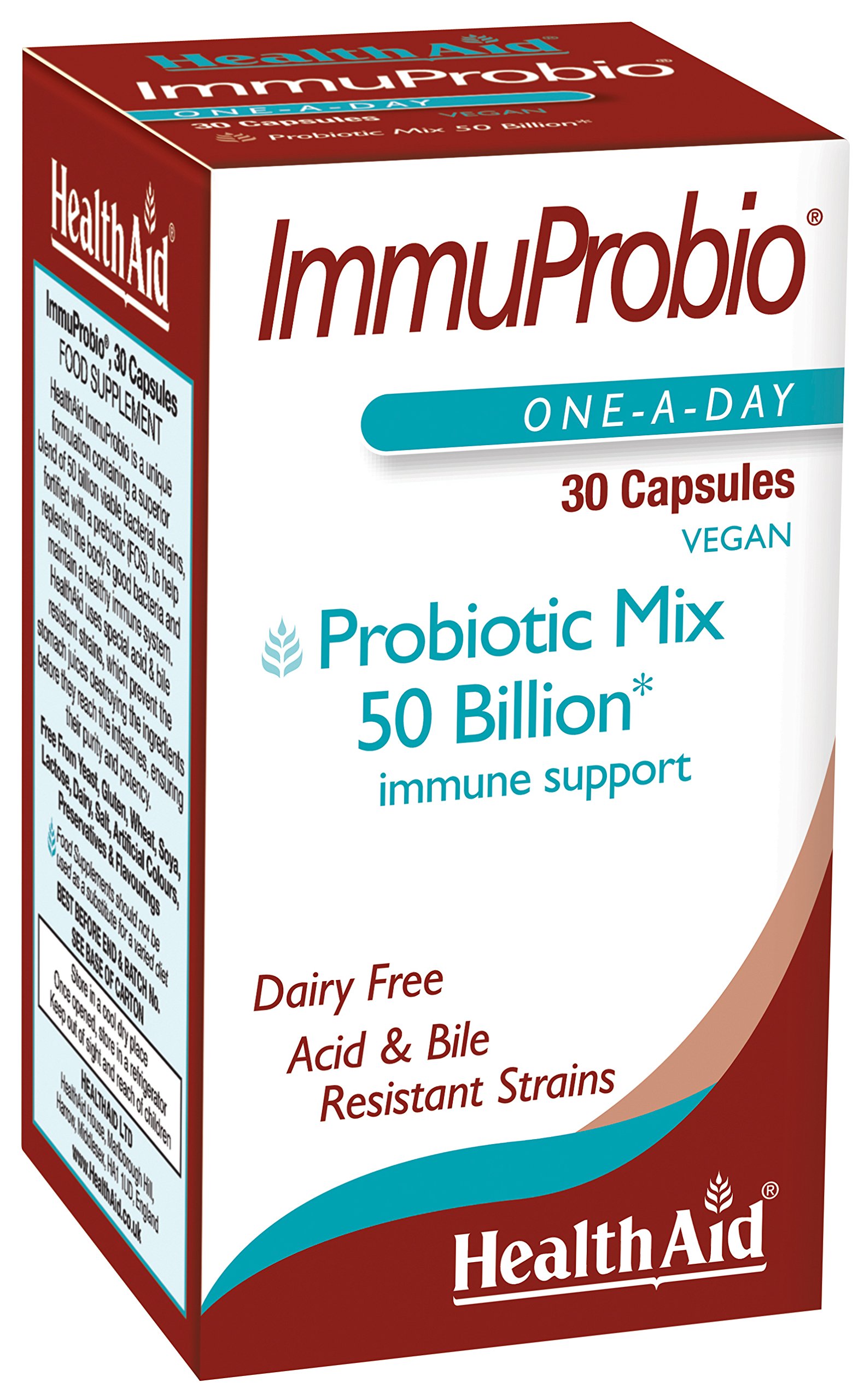 HEALTH AID IMMUPROBIO 30 CAP, 200 g