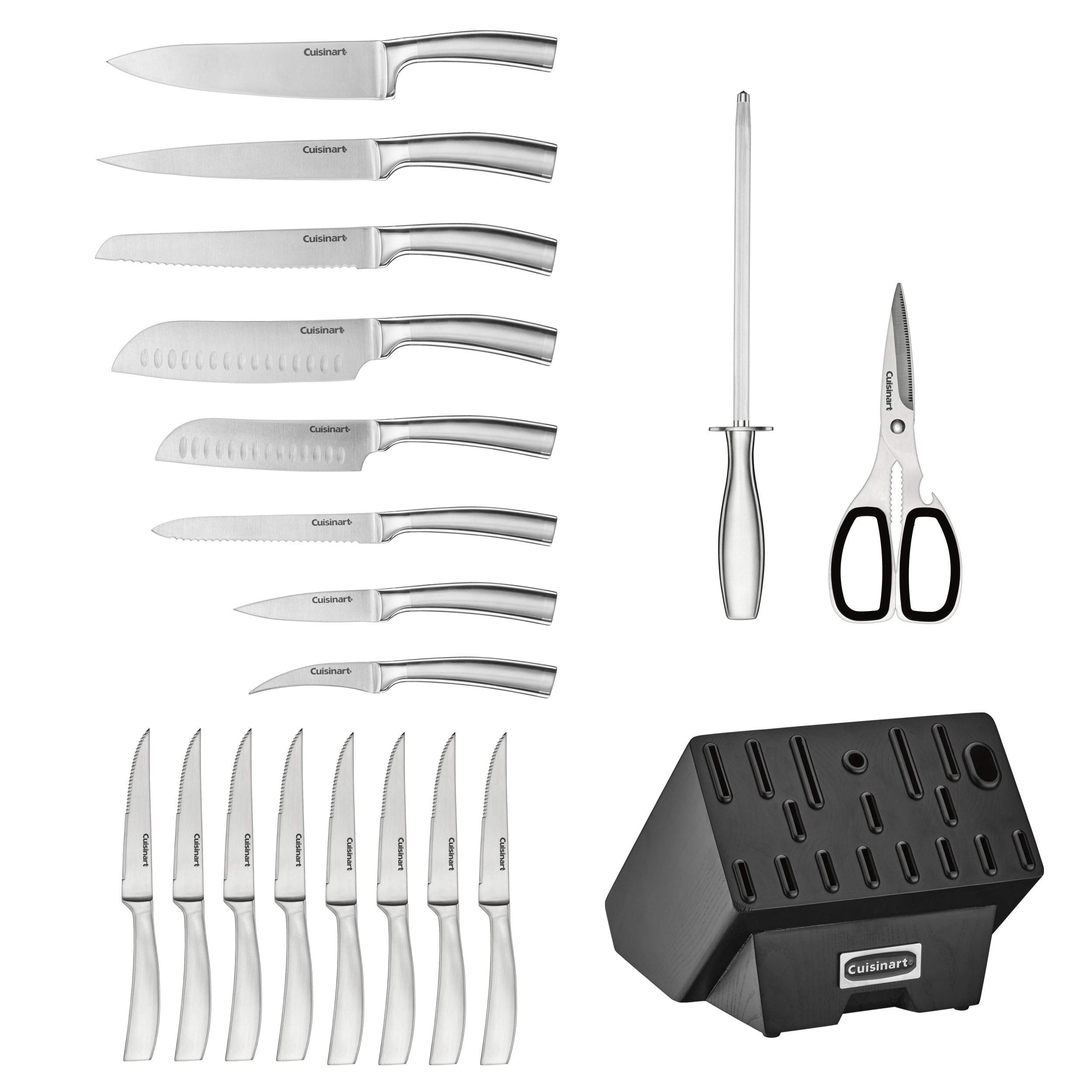 Amazon.com: Cuisinart C77SS-19P Normandy 19 Piece Cutlery Block