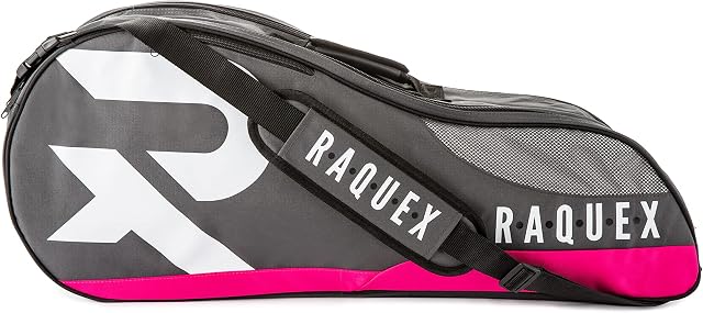 Raquex 6 Racket Bag  Pokrowiec na rakiety do tenisa, squasha i badmintona. Mieści maksymalnie 6 rakiet, akcesoria i tenisówki