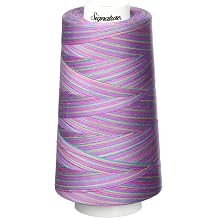 Signature 3 Ply Cotton Quilting Thread, 40wt/3000 yd, Variegated Fad 5