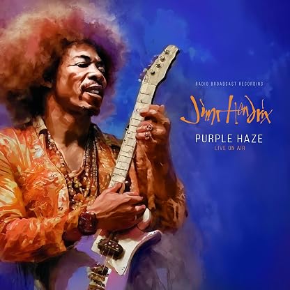 Purple Haze - Live On Air (Blue Vinyl) [VINYL] por Jimi Hendrix, capa do álbum