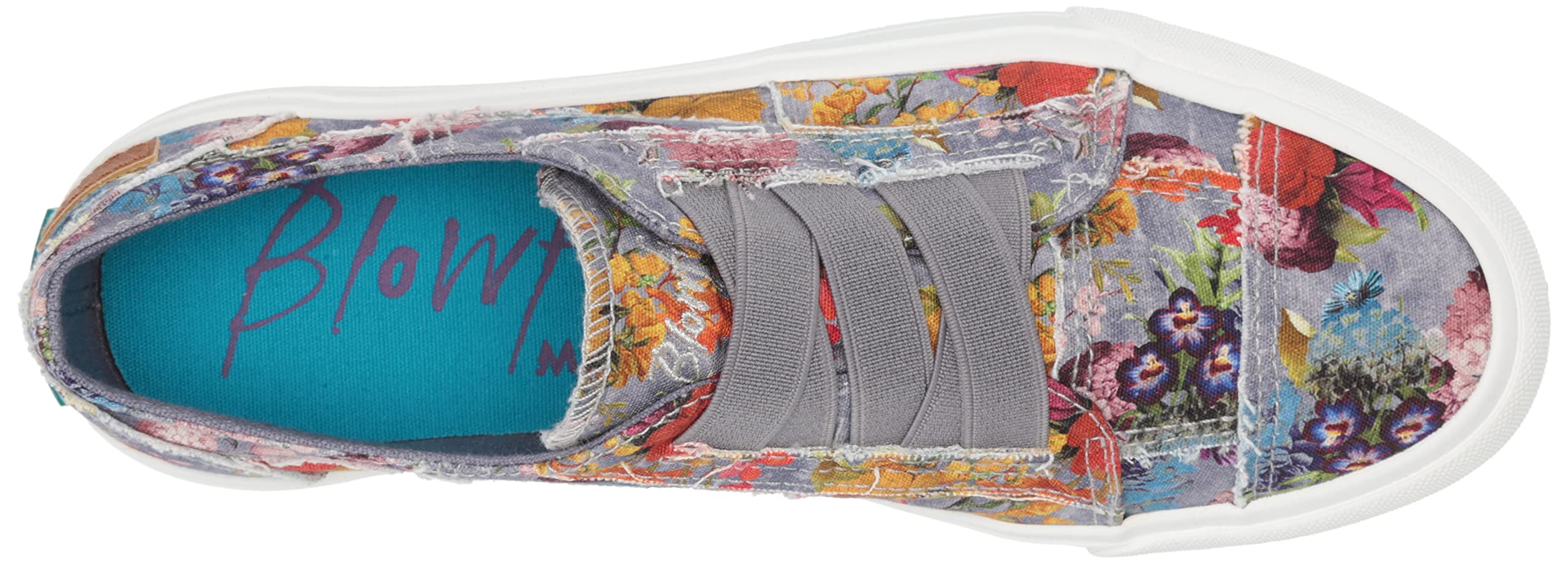 Blowfish Malibu Marley Sneaker Donna, Slip-On, Natural Splatter Camo, Taglia 7