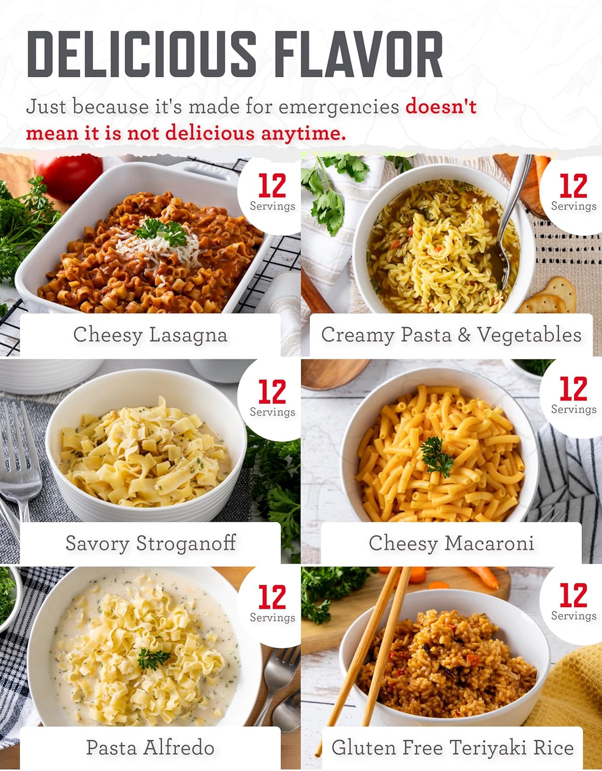 ReadyWise Emergency Food Supply - 240 Servings, 2 Buckets, Freeze Dried & Dehydrated Bulk Meals, Survival & Emergency Kit for Camping, Prepper Food Storage Supplies, up to 25 Year Shelf Life