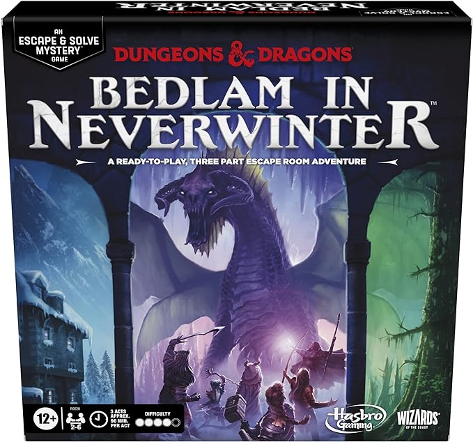 Baldurs Gate 3 trifft auf Hades in diesem kommenden Edelstein, der kostenlos zu testen ist 8 81vbWf uI+L. AC SX679 Hasbro Gaming Dungeons & Dragons: Bedlam in Neverwinter Board Game, Escape Room, Cooperative Strategy Games for Ages 12+, 2-6 Players, 3 Acts Approx. 90 Mins Each (Amazon Exclusive)