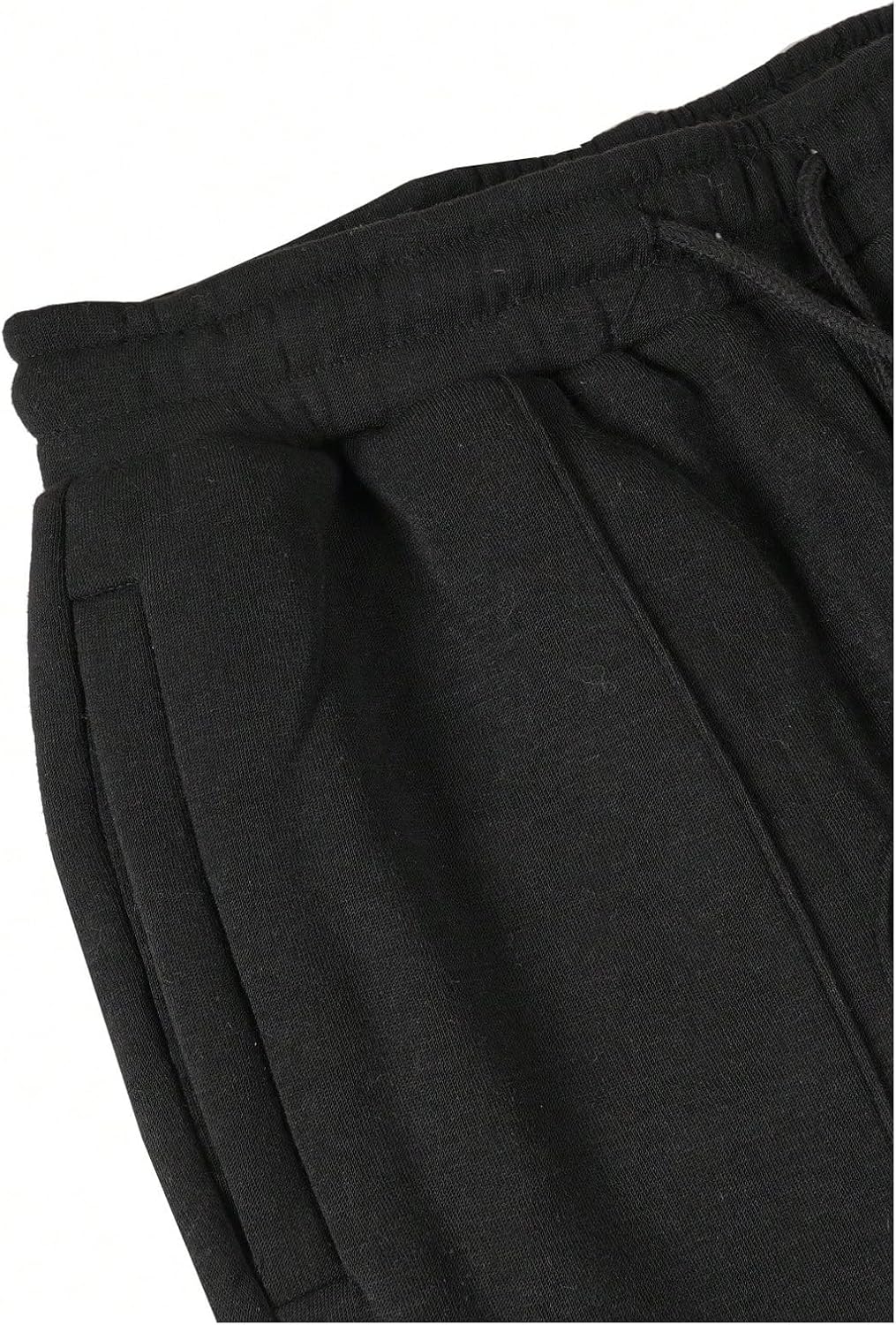 GORGLITTER Men's Sweatpants Baggy Joggers Low Waisted Rise Wide Leg Drawstring t Loose Fit Track Sweat Pants - Image 4