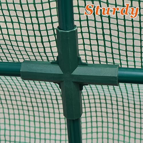 Miniatura 7 de Strong Camel Invernadero portátil para invernadero, invernadero, con protección UV, para jardinería, invernadero, 10 x 5 x 7 pies (verde)