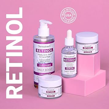 Dermatouch Retinol Serum, Nourishing Daily Boost Face Serum, 1.7 Fl Oz