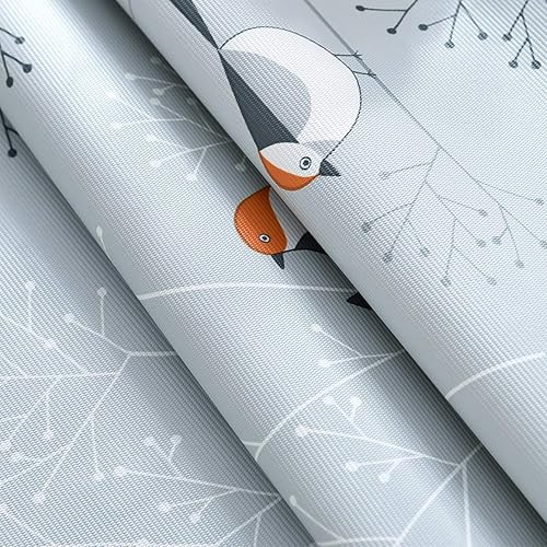 Miniatura 6 de Mantel de vinil para mesa cuadrada, lavable, a prueba de aceite, impermeable, PVC, diferentes estampados, Victorian, Bird