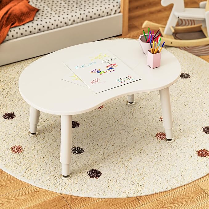 Amazon.com: Kids Table,9 Position Height Adjustable Table,Kids Activity ...