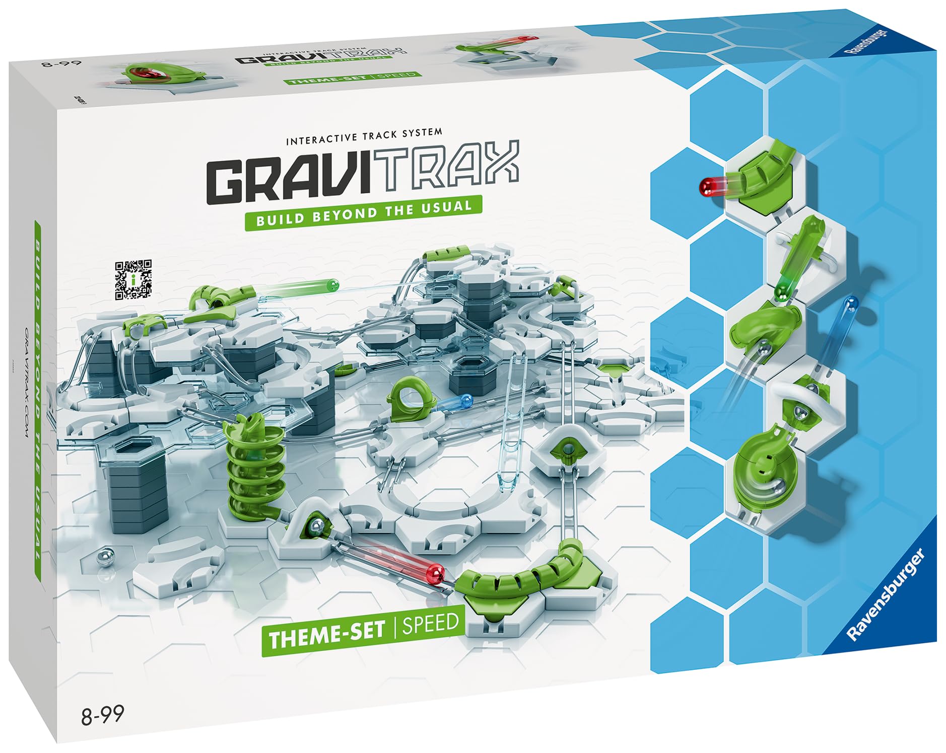 Ravensburger Gravitrax Speed, Innovador y Educativo Juego de Tallo, 8+ años