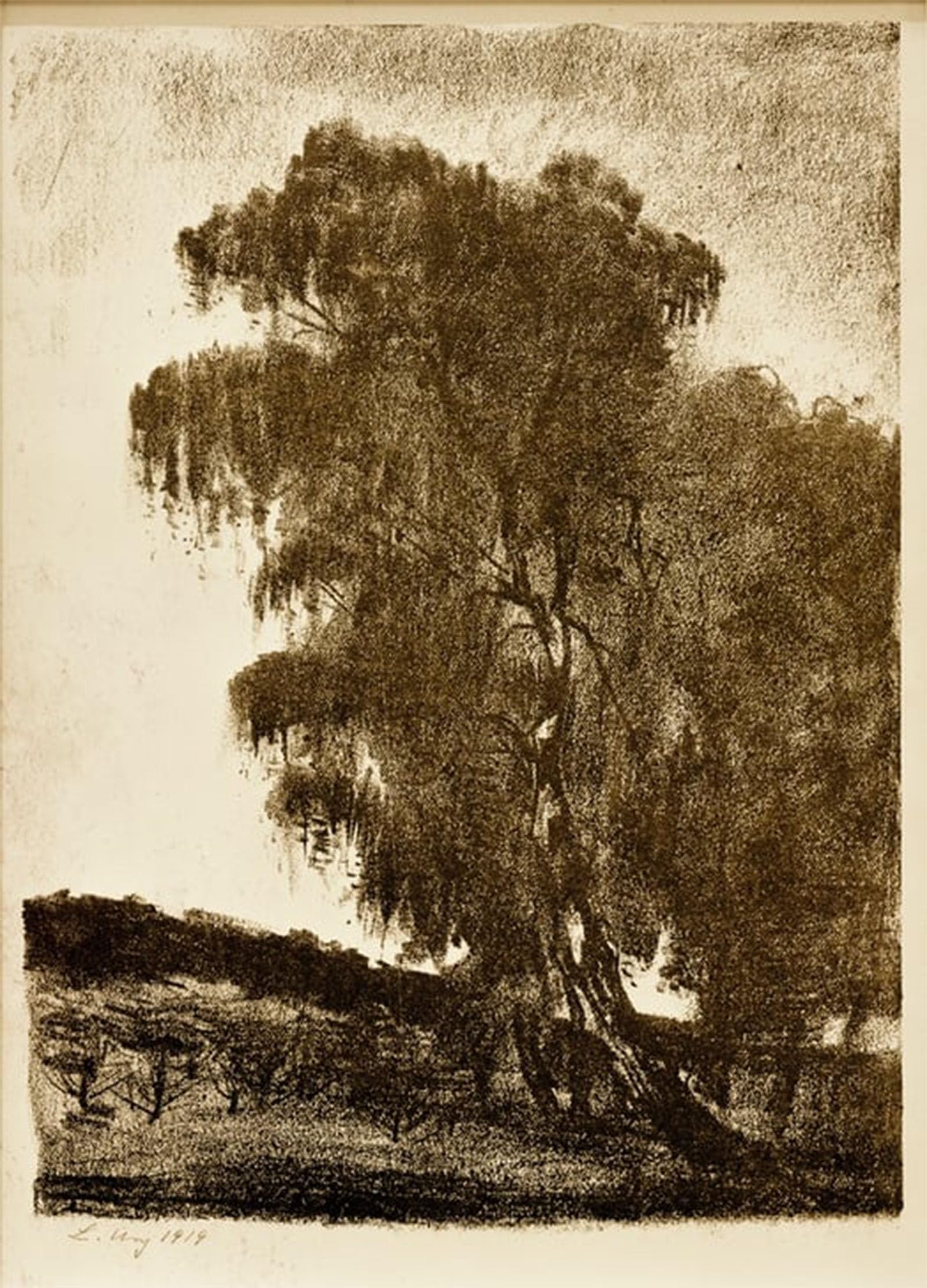 Cuadros abstractos grandes decoración pared lienzo Birken Lesser Ury 5