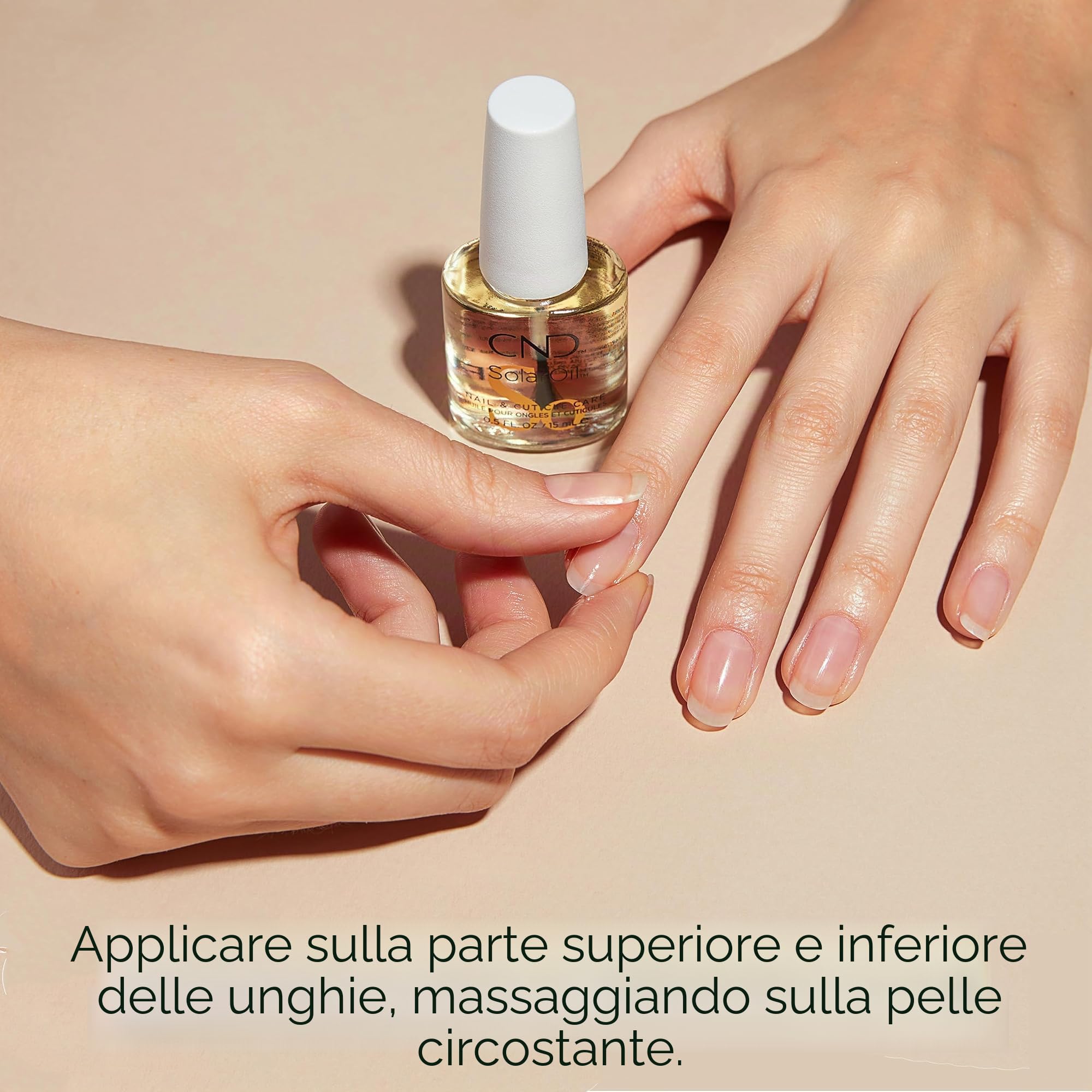 CND Solar Oil - Olio per unghie e cuticole, 118 ml