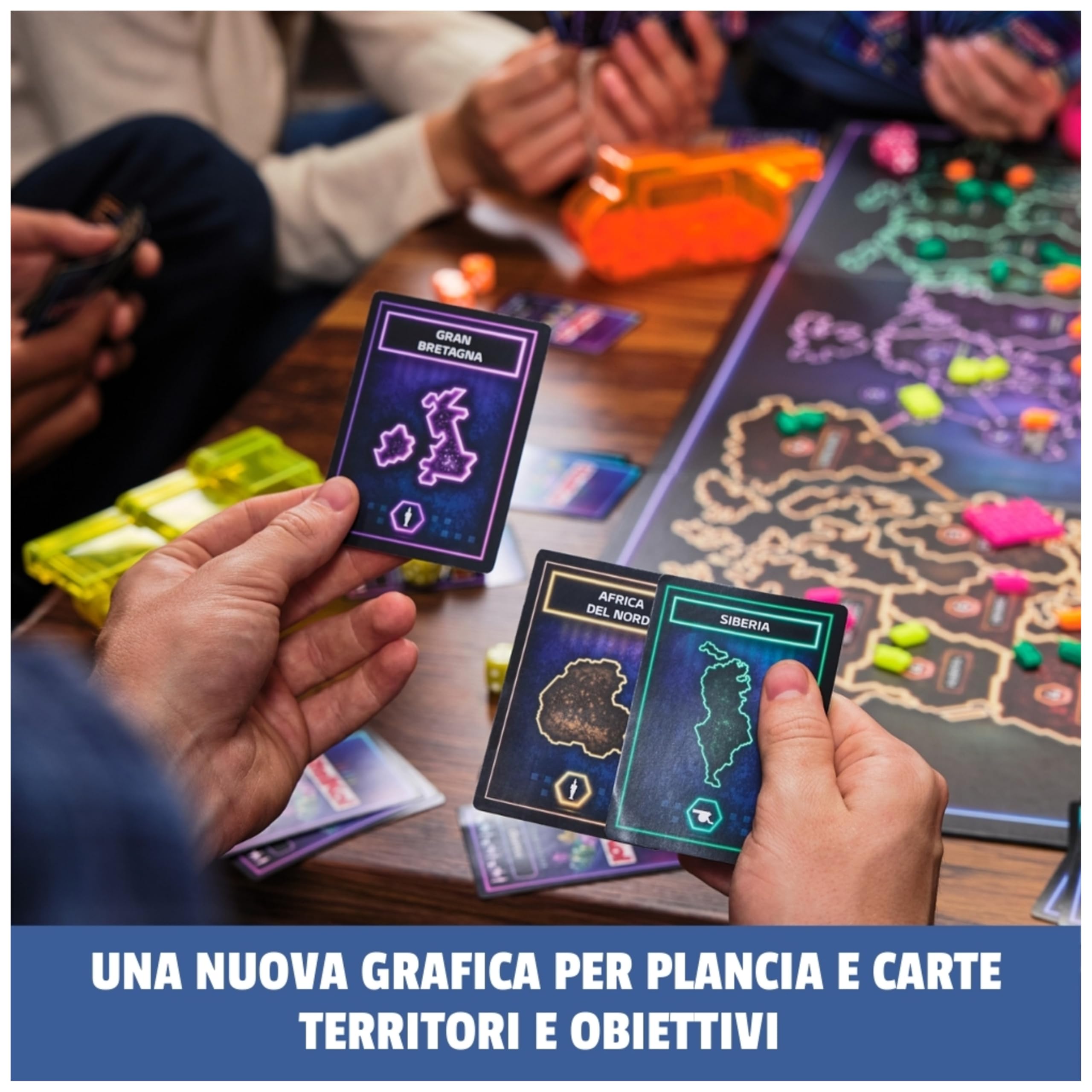 Editrice Giochi, Risiko Edizione Deluxe, Giochi in Scatola, Giochi di Società e Strategia per Famiglia e Amici, Giochi da Tavolo per Adulti e Bambini, da 3 a 5 Giocatori, 10+ Anni