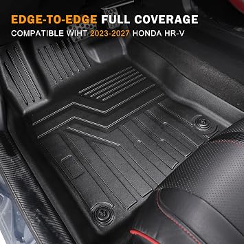 KUST Floor Mats Set for 2023-2026 2027 Honda HR-V Accessories