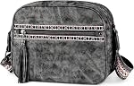 FADEON Crossbody Bags Purses for Women Designer Lady Cross Body Bag PU Leather Shoulder Purse Wide Strap Tassel