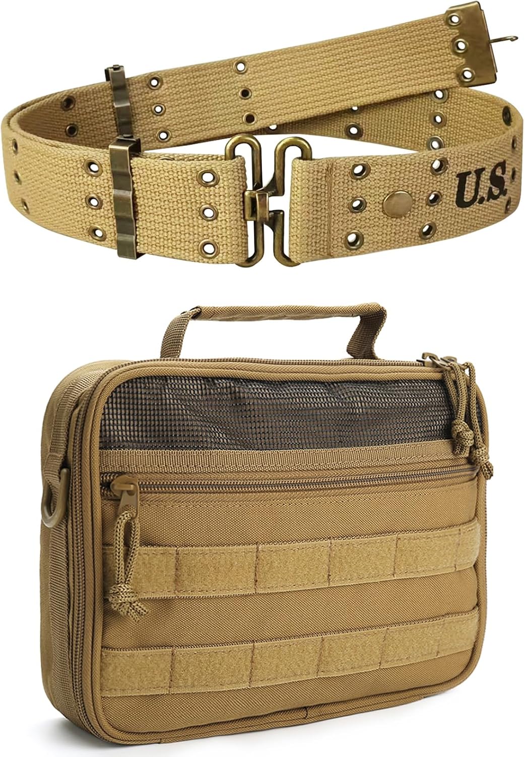 SMONT Toiletry Bag and WW2 US Gun Belt
