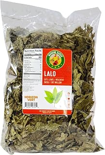 Madame Sarah Dried Jute Leaves – Lalo/Molokhia/Ewedu/Dry Mallow – Authentic African & Caribbean Cooking Herb – 3.5 oz