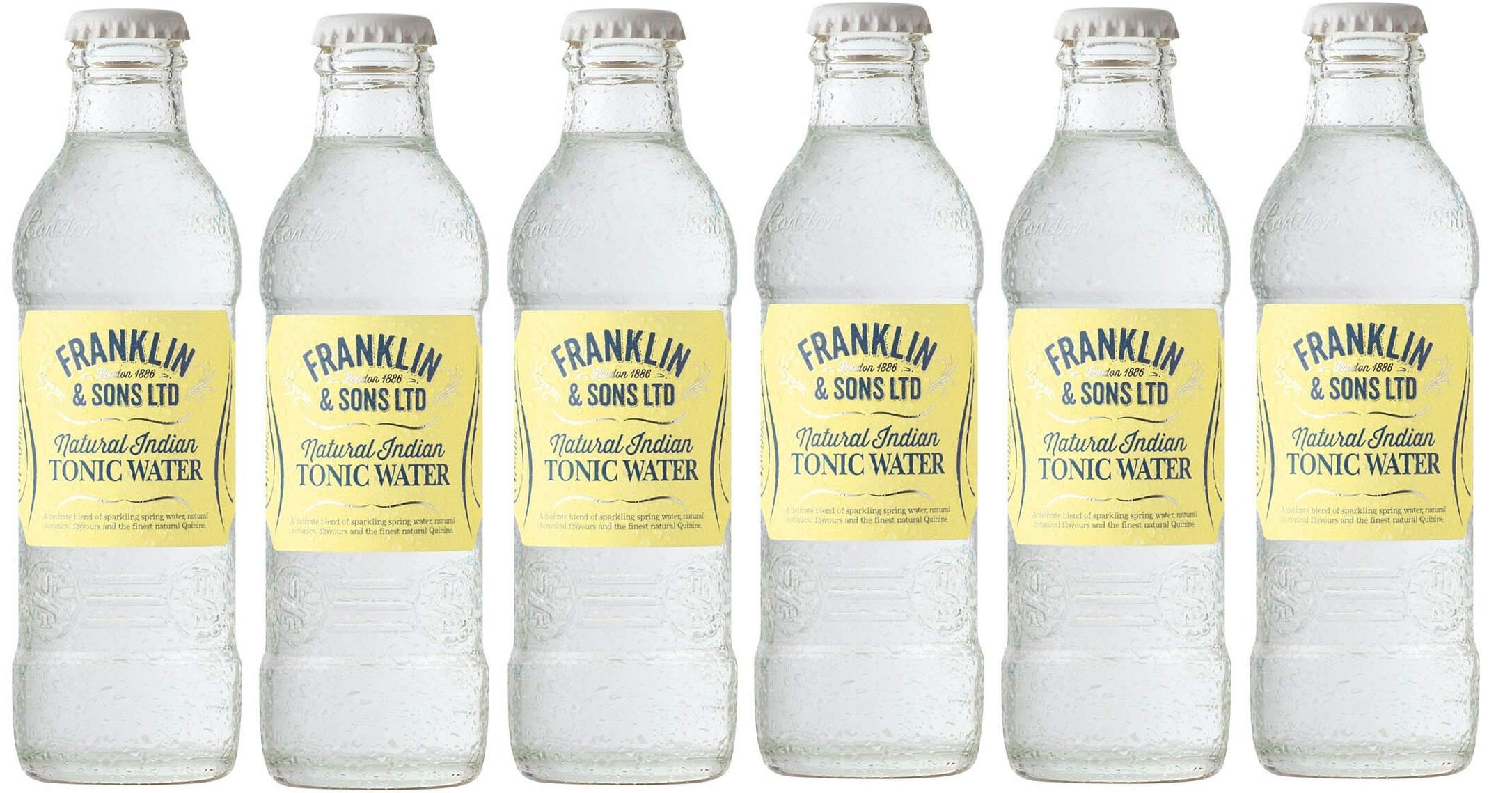 Acqua Tonica Franklin & Sons Tonic Water 200 ml (Indian Tonic, 6)