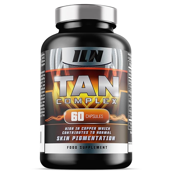 Buy Tan Complex Tanning Tablets with Copper, PABA and BetaCarotene Natural and Safe Tan