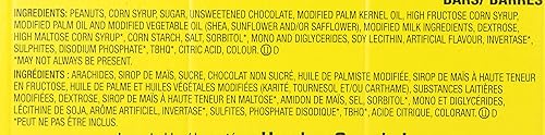 Miniatura 3 de EAT-MORE Chocolate oscuro, caramelo de maní masticable, (6 unidades) 1.83 oz1.8 onzas, Importado de Canadá