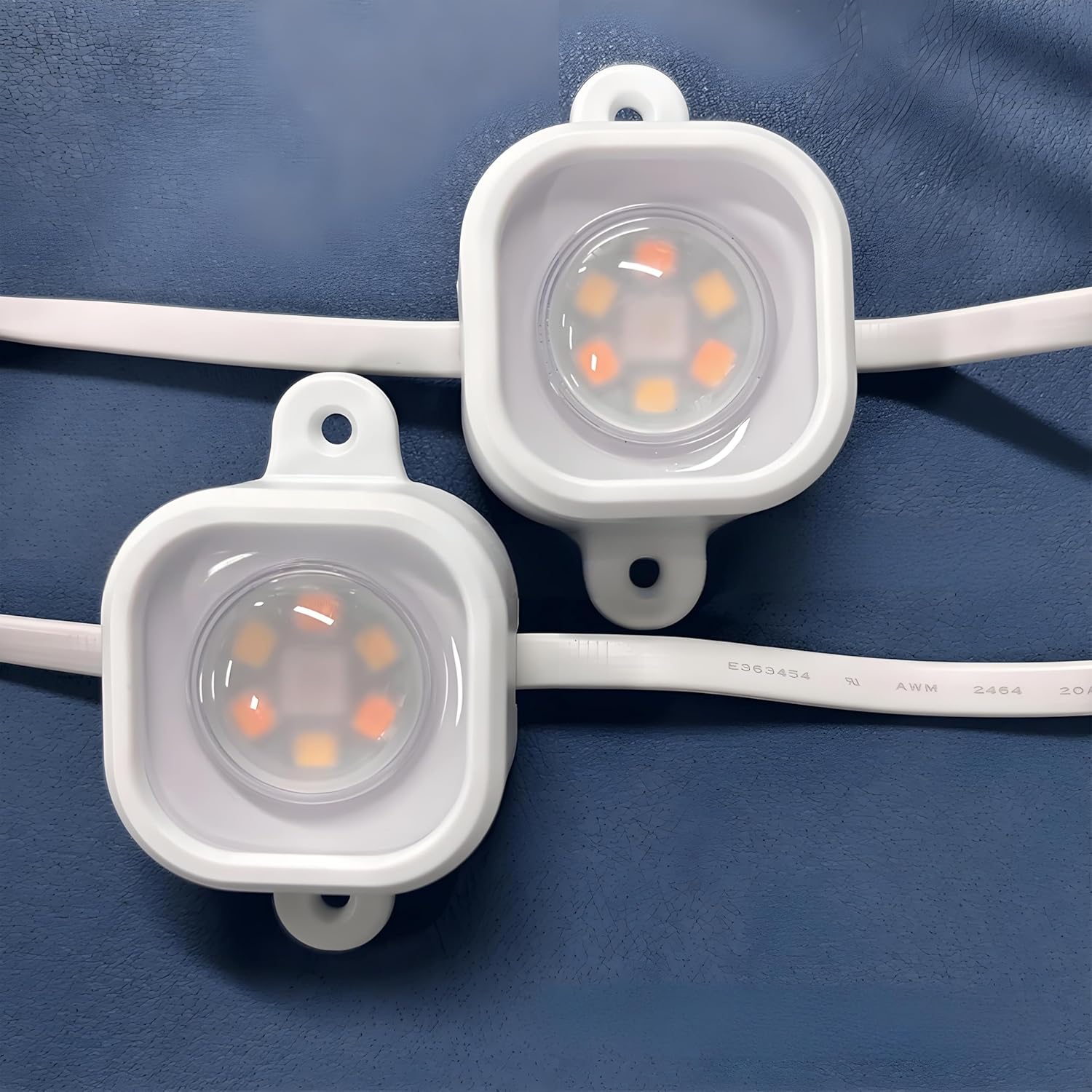 70 PCS Light Clips, White Mounting Clips Compatible with Govee H706 H806, Pro Mounting Brackets for Outdoor Lights Track Mounting, Outdoor Lights Accessories