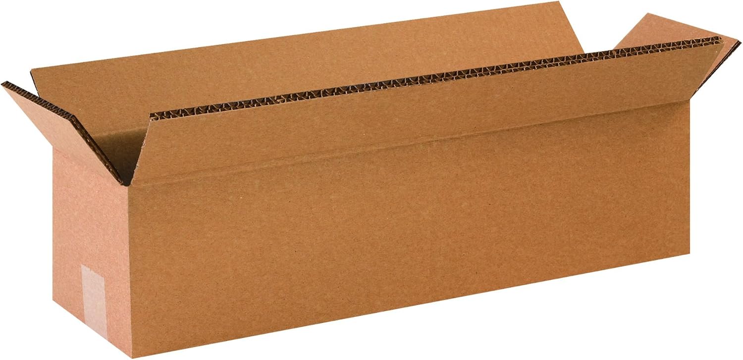 Partners Brand PHD481212DW Double Wall Boxes, 48"L x 12"W x 12"H, Kraft (Pack of 10)