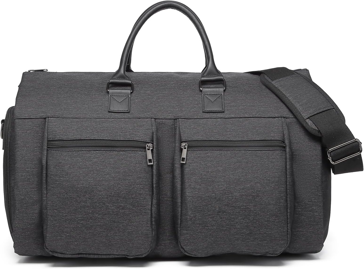 seyfocnia Convertible Travel Garment Bag,Carry on Garment Duffel Bag for Men Women - 2 in 1 Hanging Suitcase Suit Business Travel Bag