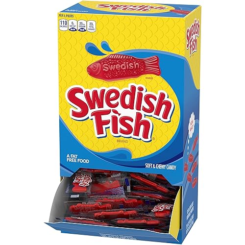 Miniatura 12 de Golosina Swedish Fish, paquetes individuales, 0.21 onzas