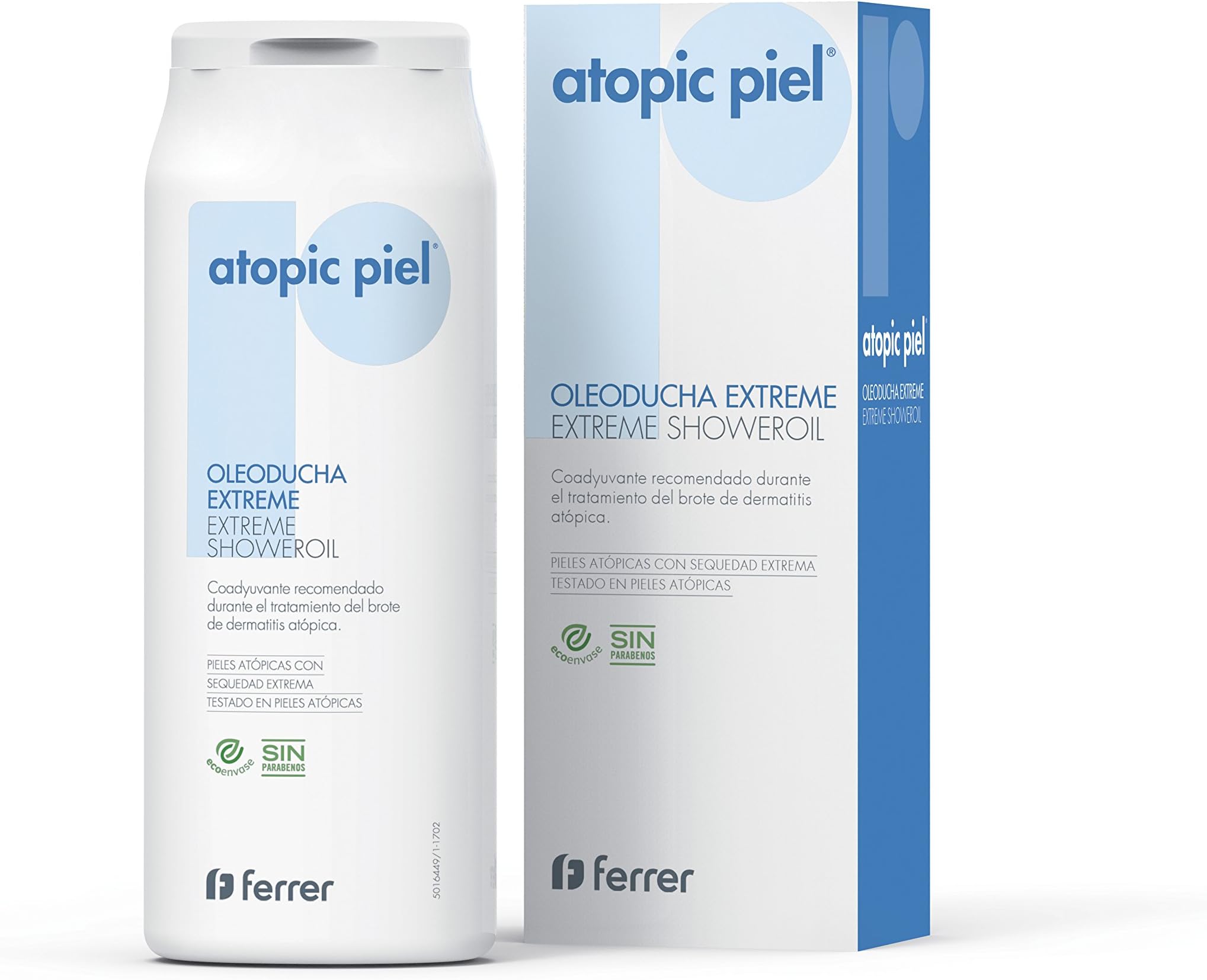 ATOPIC PIEL Extreme Showeroil 200ml - Showeroil Periodic Outbreaks Atopic, (Extremely) Dry Skin And Eczema