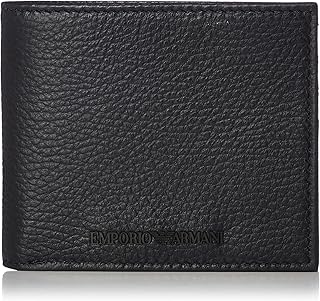 [エンポリオアルマーニ] 二つ折り財布 Y4R167Y068E メンズ Nero [並行輸入品]