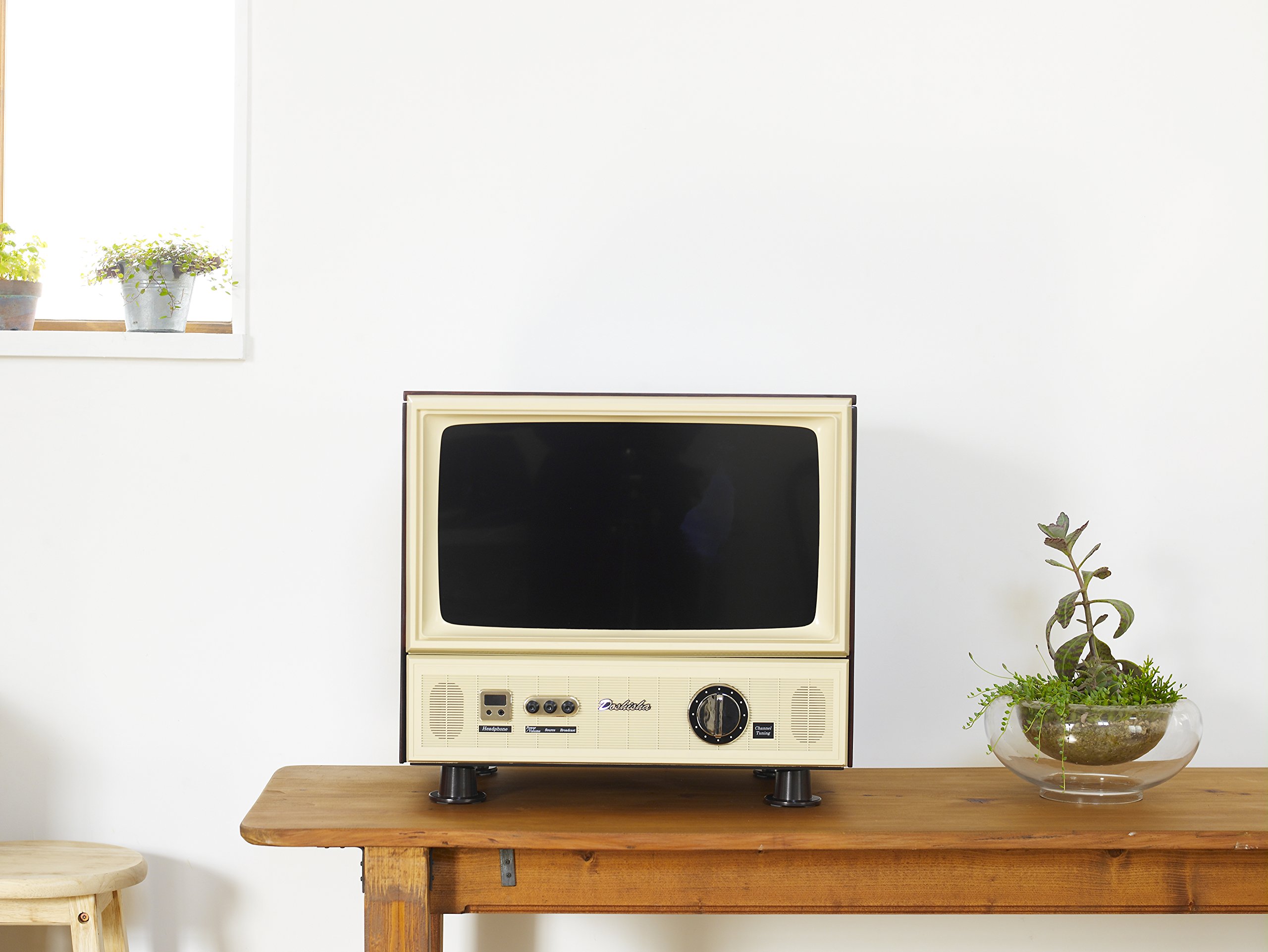 DOSHISHA 20V型 ヴィンテージデザイン 3波液晶テレビ