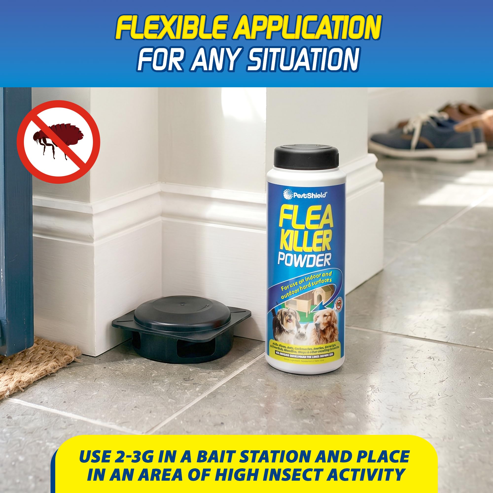 Pestshiled Flea Killer Powder 200g 4