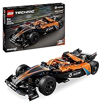 LEGO Technic NEOM McLaren Formula E Race Car, Macchina Giocattolo per Bambini e Bambine da 9 Anni in su, Modellino di Auto da Corsa F1 da Costruire e da Esposizione, Idea Regalo di Compleanno 42169