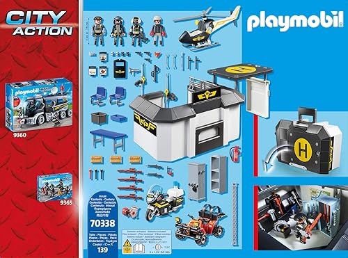 Miniatura 3 de Playmobil Take Along Tactical Unit Headquarters