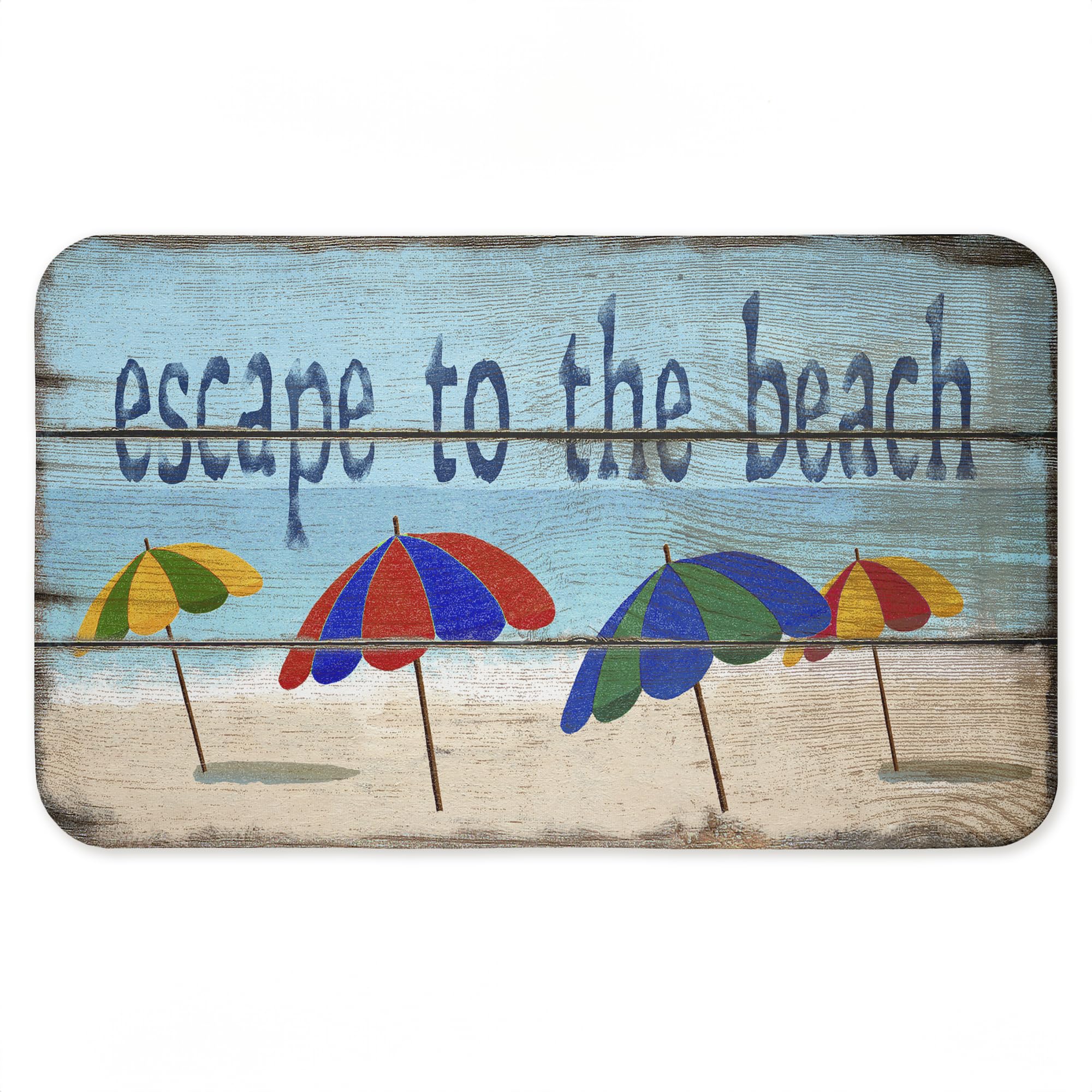 Gail Fraser Rustikale Bodenmatte, ergonomisch gepolsterte Küchen- und Stehmatte mit Rutschfester Unterseite, umweltfreundliche Komfortmatte, Design von Gail Fraser, 76,2 x 45,7 cm