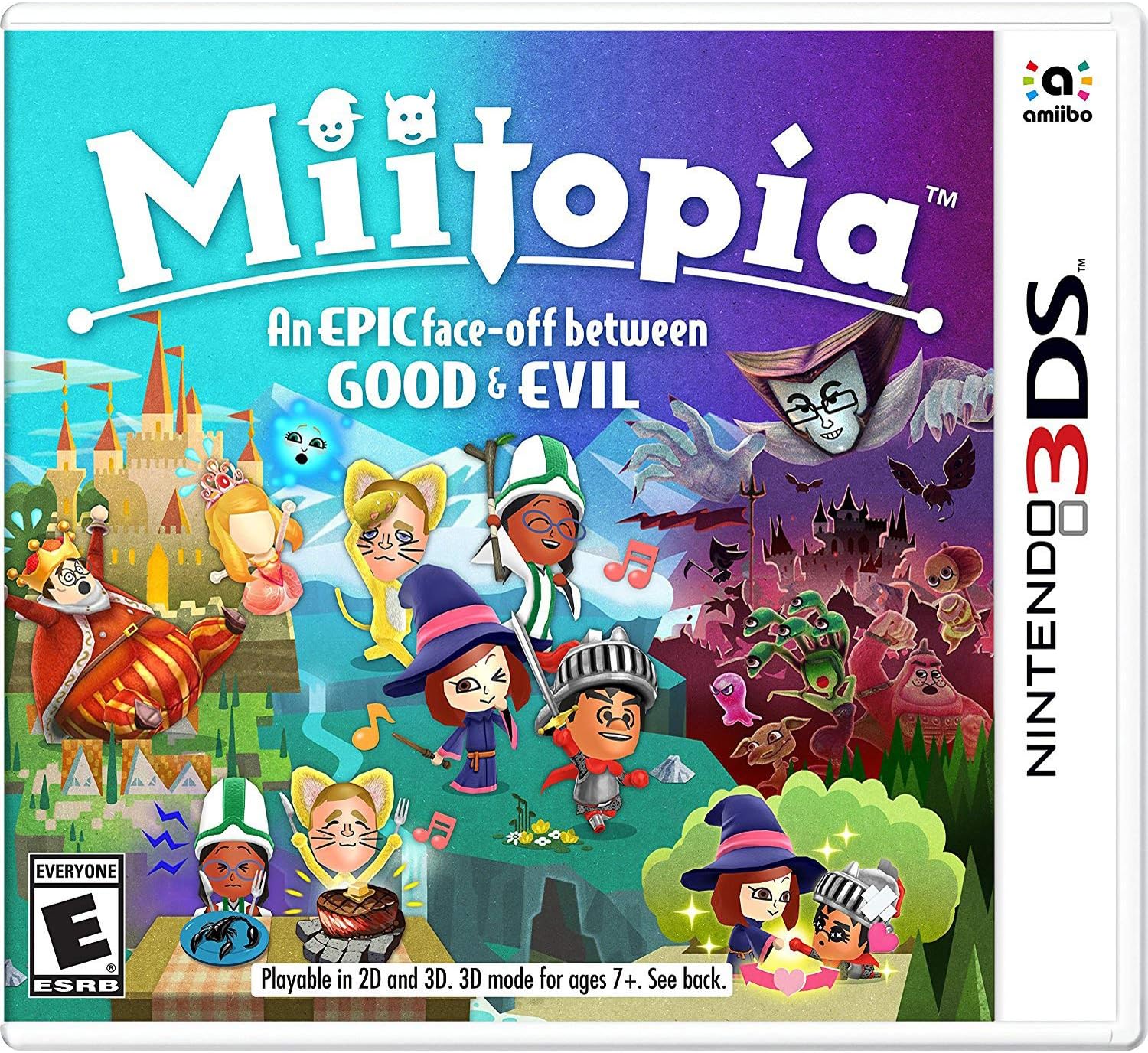 3DS Miitopia - An Epic Face Off Between Good and Evil