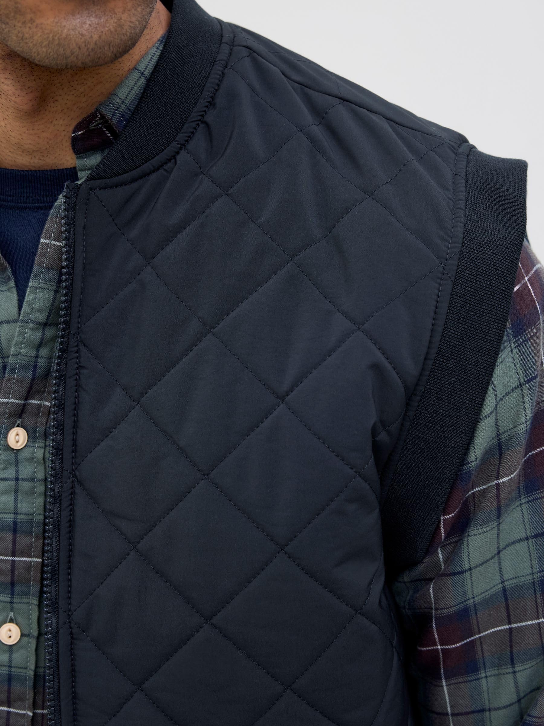R.d.d. royal denim division Rddevo Quilt Vest Rddevo - Gilet trapuntato Uomo (Pacco da 1)