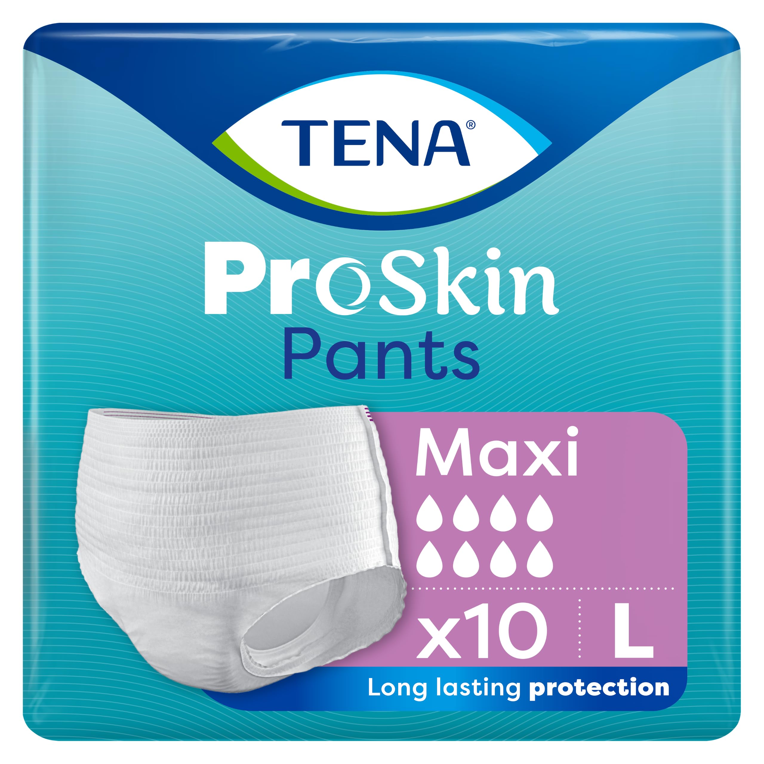 Amazon.com: Tena Pants Maxi Diapers Size L 10 Pants : Health